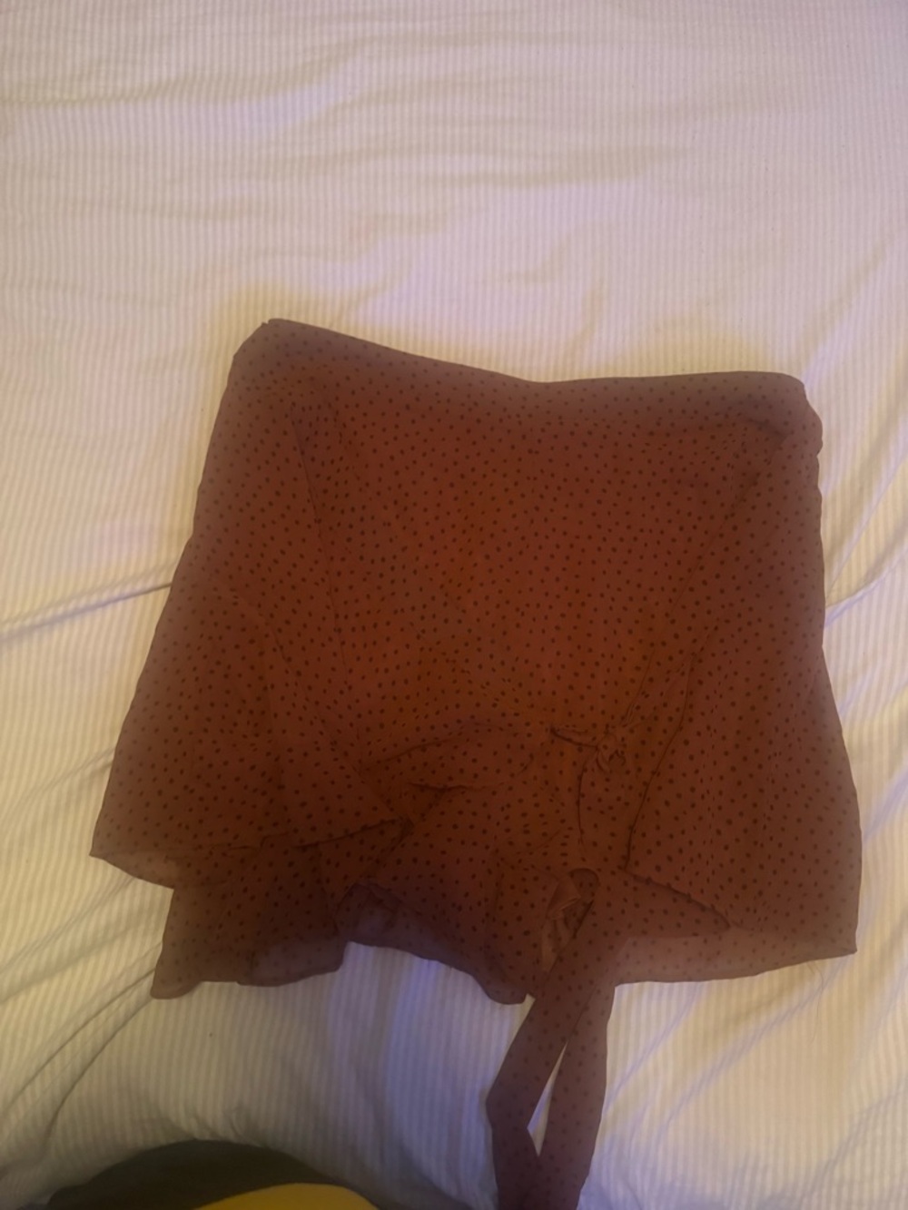 Leopard print skort
